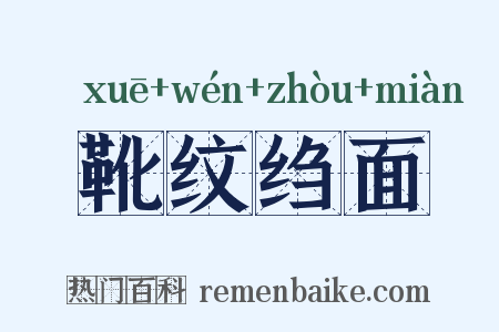 靴纹绉面是什么意思的图片